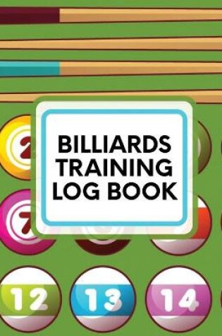 Cover of Billiards Training Log Book