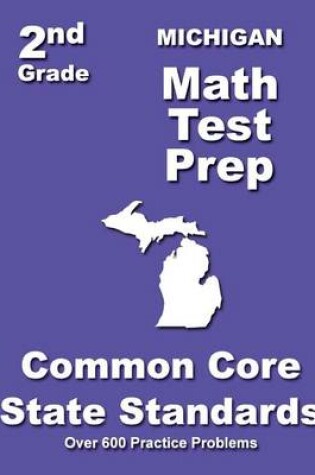 Cover of Michigan 2nd Grade Math Test Prep