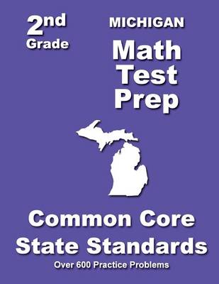 Book cover for Michigan 2nd Grade Math Test Prep