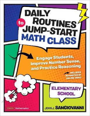 Book cover for Daily Routines to Jump-Start Math Class, Elementary School