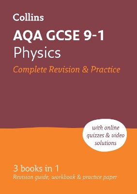 Book cover for AQA GCSE 9-1 Physics All-in-One Complete Revision and Practice