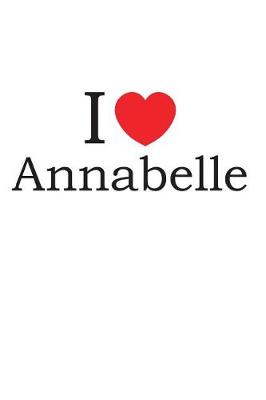 Book cover for I Love Annabelle