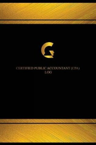 Cover of Certified Public Accountant Log (Log Book, Journal - 125 pgs, 8.5 X 11 inches)