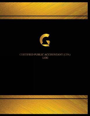 Cover of Certified Public Accountant Log (Log Book, Journal - 125 pgs, 8.5 X 11 inches)