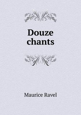 Book cover for Douze chants