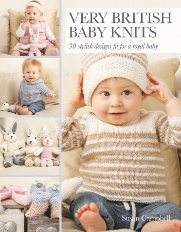 Book cover for Very British Baby Knits