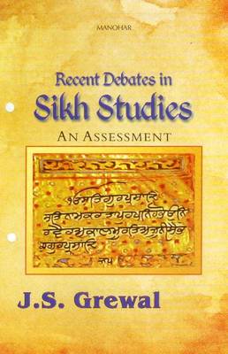 Book cover for Recent Debates in Sikh Studies