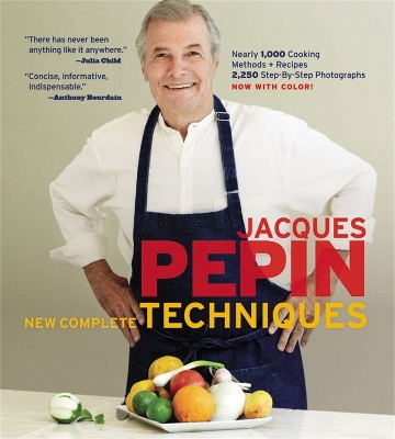 Book cover for Jacques Pépin New Complete Techniques