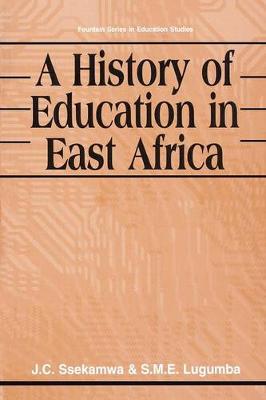 Book cover for A History of Education in East Africa