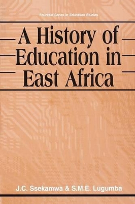 Cover of A History of Education in East Africa