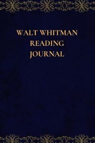 Cover of Walt Whitman Reading Journal