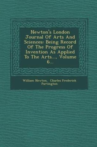 Cover of Newton's London Journal of Arts and Sciences