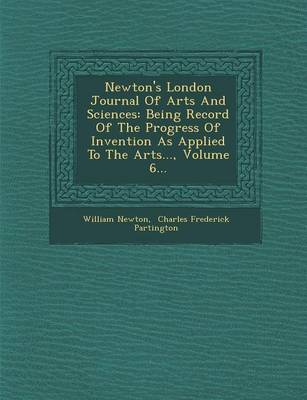 Book cover for Newton's London Journal of Arts and Sciences