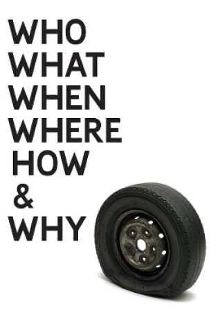 Cover of Gavin Turk: Who What When Where How & Why