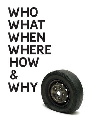 Book cover for Gavin Turk: Who What When Where How & Why