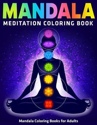 Book cover for Mandala Meditation Coloring Book