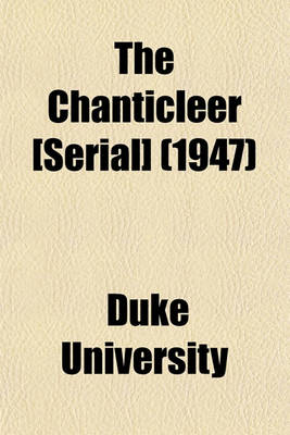 Book cover for The Chanticleer [Serial] (1947)