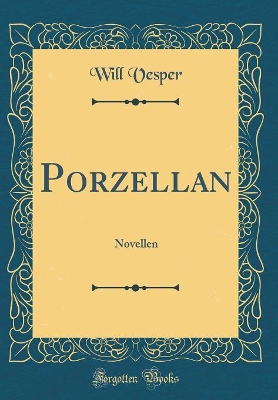 Book cover for Porzellan