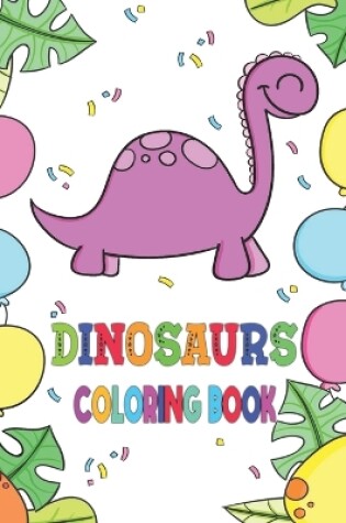 Cover of Dinosaurs Coloring Book