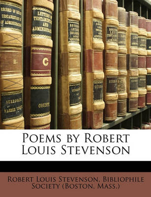 Book cover for Poems by Robert Louis Stevenson