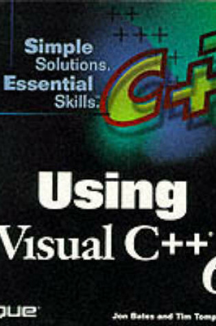 Cover of Using Visual C++ 6