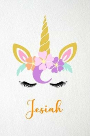 Cover of Jesiah A5 Lined Notebook 110 Pages