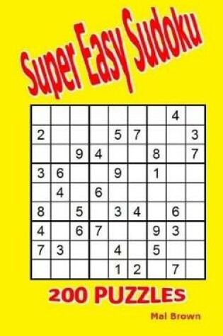 Cover of Super Easy Sudoku