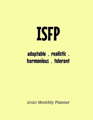 Book cover for ISFP Monthly Planner