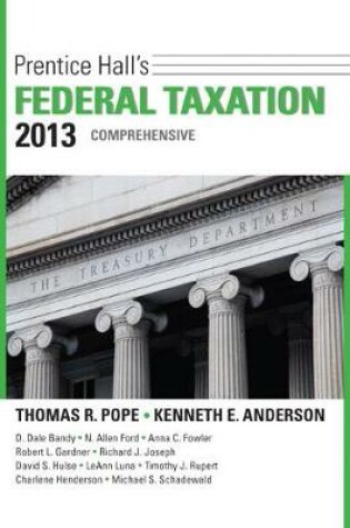 Cover of Prentice Hall's Federal Taxation 2013 Comprehensive (Subscription)