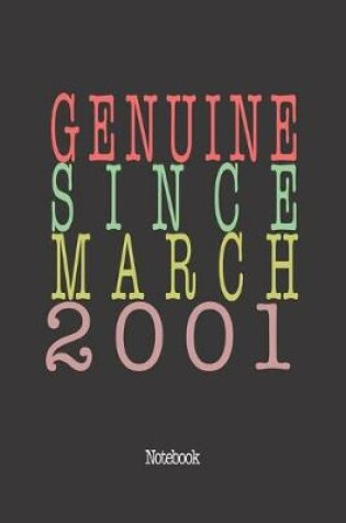 Cover of Genuine Since March 2001