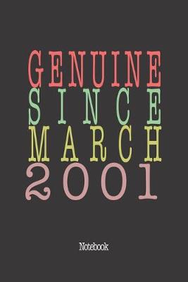 Book cover for Genuine Since March 2001