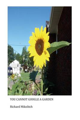 Book cover for you cannot google a garden