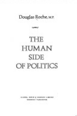 Cover of Human Side of Politics