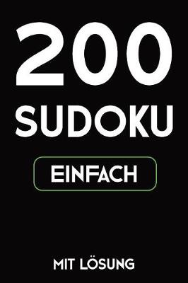 Book cover for 200 Sudoku einfach mit Lösung