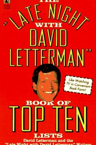 Cover of The "Late Night with David Letterman" Book of Top Ten Lists