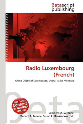 Cover of Radio Luxembourg (French)