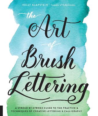 Book cover for The Art of Brush Lettering