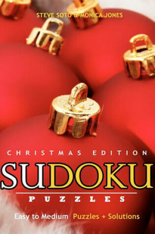 Cover of SUDOKU Puzzles - Christmas Edition, Easy to Medium