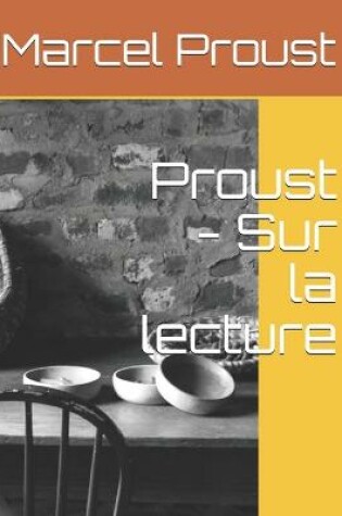 Cover of Proust - Sur la lecture
