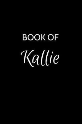 Cover of Book of Kallie