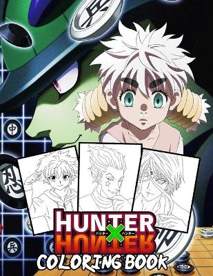 Book cover for Hunter X Hunter Coloring Book