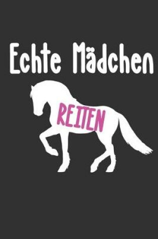 Cover of Echte Mädchen Reiten Kalender 2020