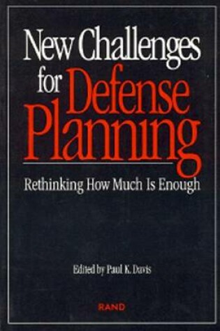 Cover of New Challenges for Defense Planning