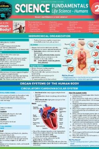 Cover of Science Fundamentals 2 - Life Science: Humans