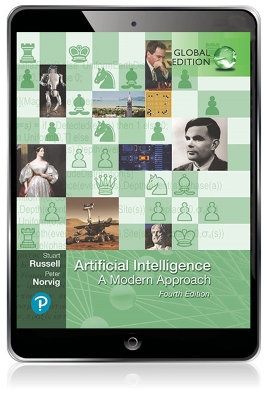 Book cover for Artificial Intelligence: A Modern Approach, Global Edition