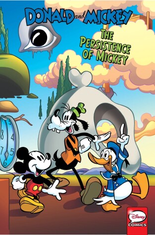 Book cover for Donald and Mickey: The Persistence of Mickey