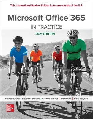 Book cover for Microsoft Office 365: In Practice 2021 Edition ISE