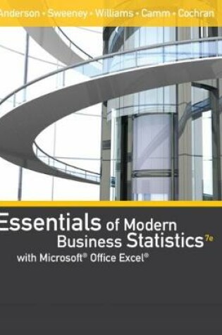 Cover of Essentials of Modern Business Statistics with Microsoft®Office Excel® (Book Only)