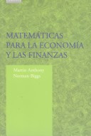 Book cover for Matematica para la economia y las finanzas