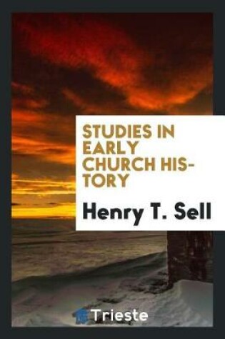 Cover of Studies in Early Church History